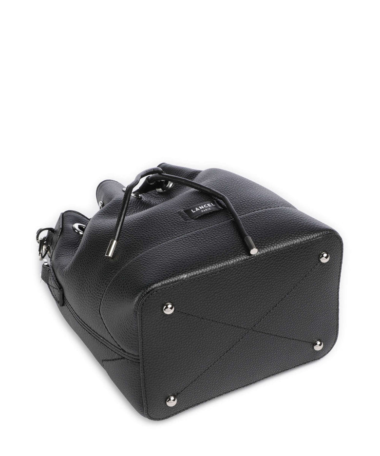 Lancel Ninon S Bucket bag black