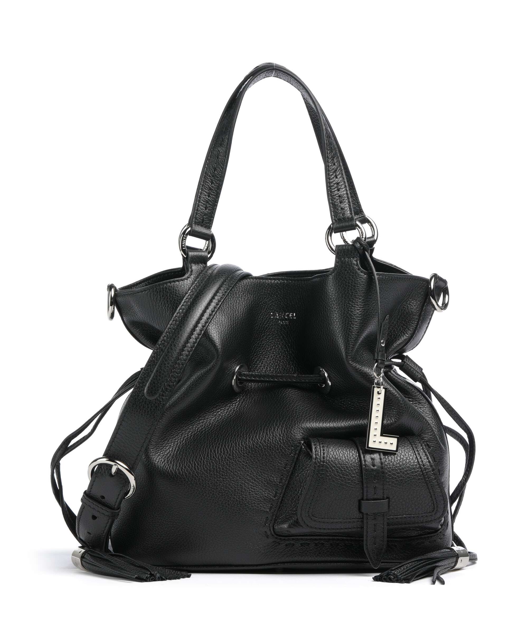 Lancel Premier Flirt M Bucket bag black/nickel