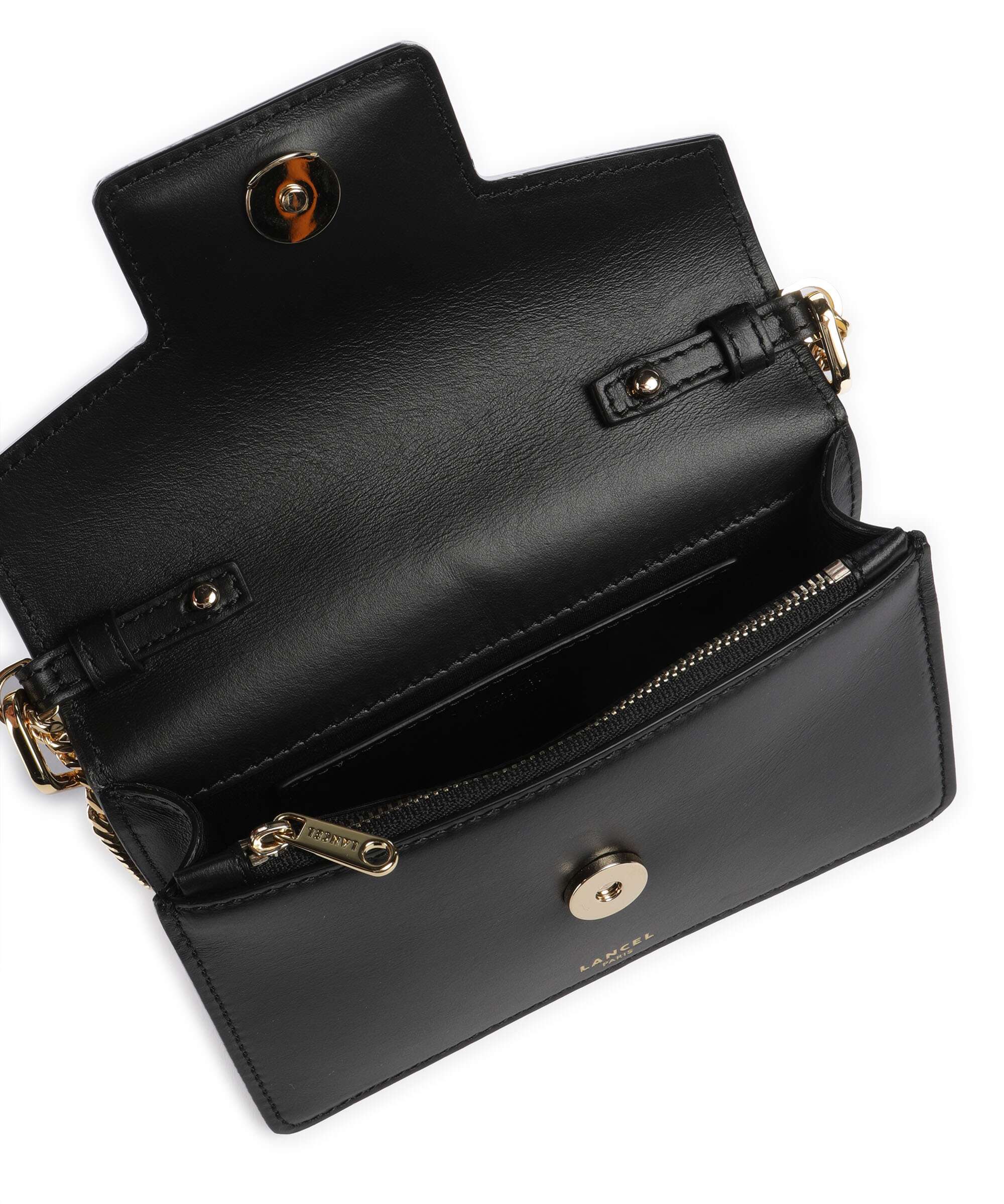 Lancel Angèle Mini Shoulder bag black