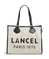 Lancel L bolsa shopper natural/black
