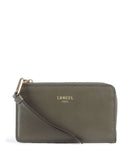 Lancel Origami Porta-cartões dark khaki