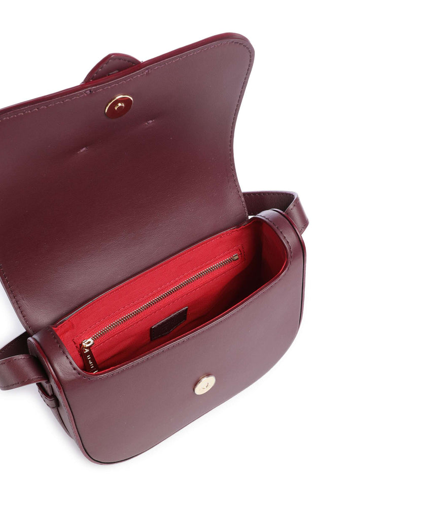 Lancel Sienna S Crossbody bag cassis