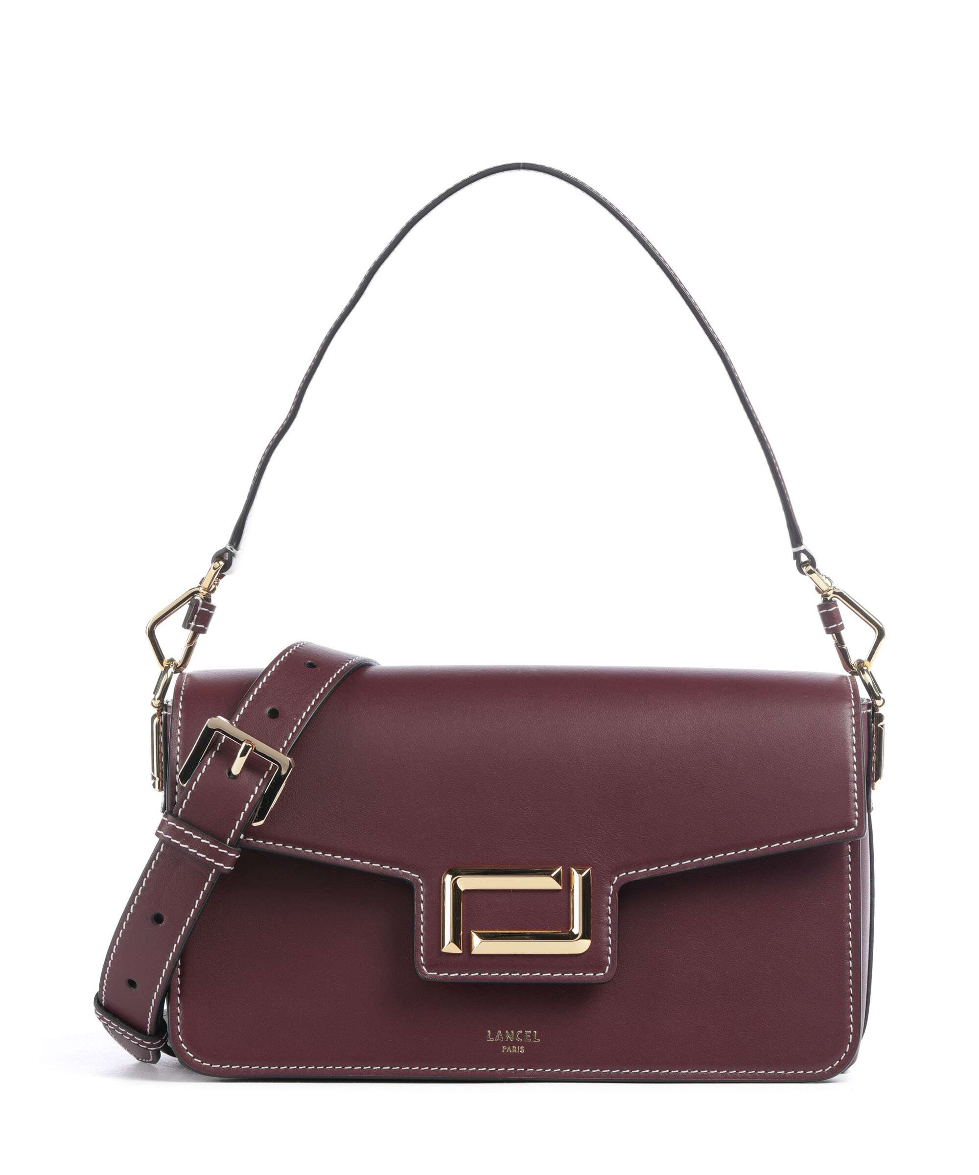 Lancel Angèle M Shoulder bag cassis