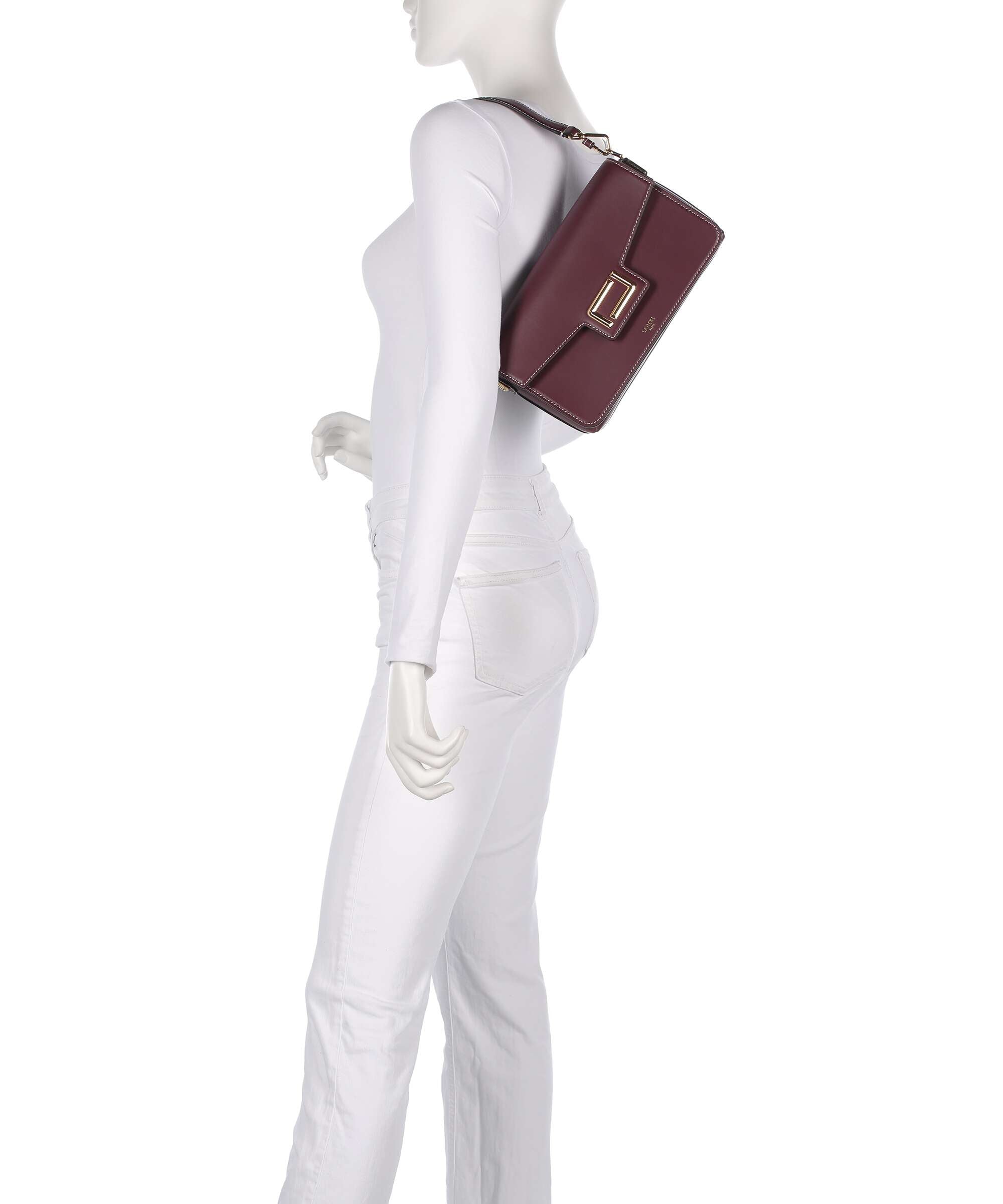 Lancel Angèle M Shoulder bag cassis