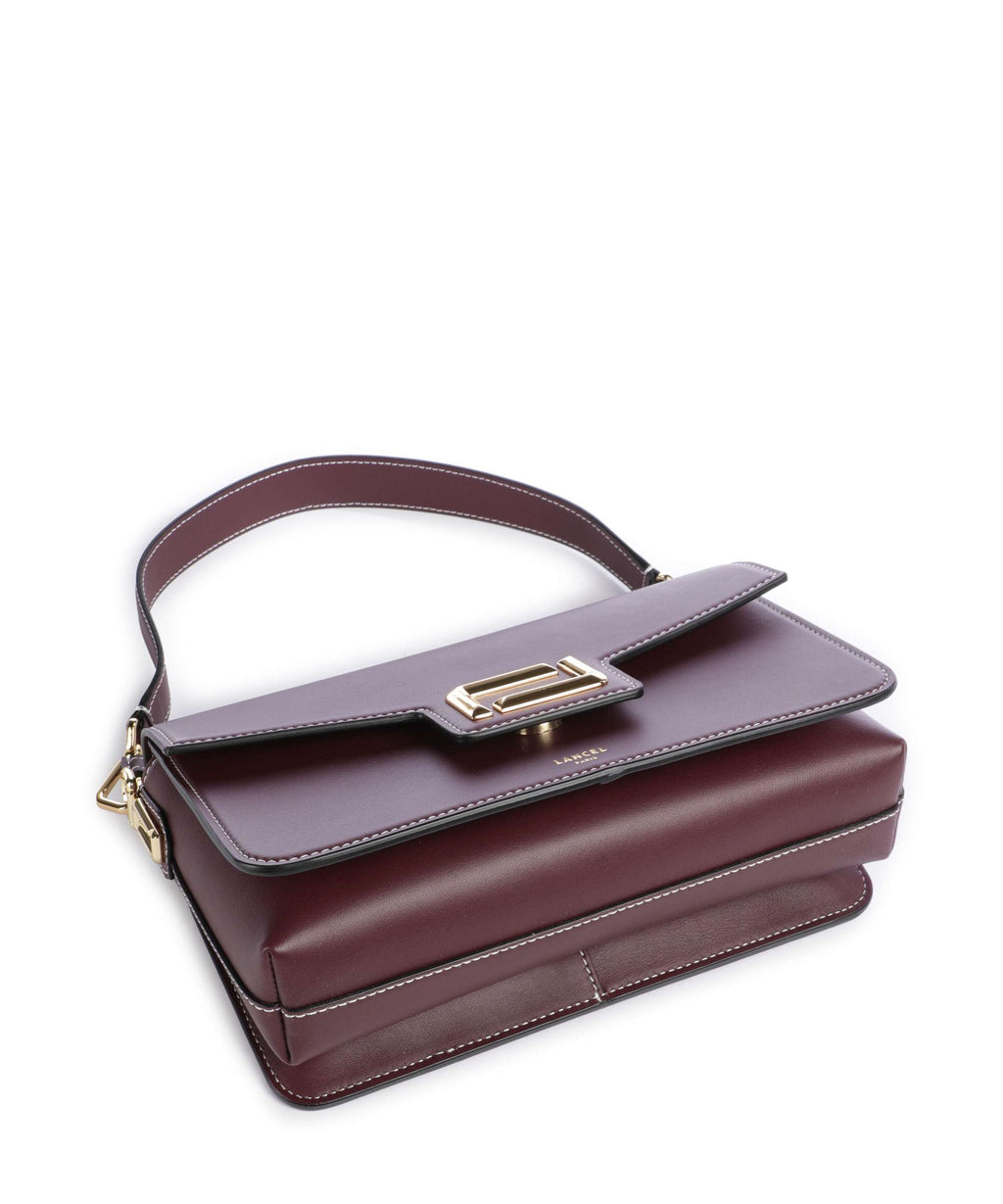 Lancel Angele M Shoulder bag cassis