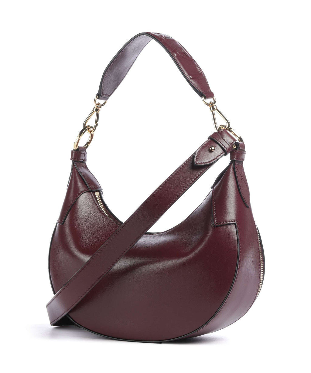Lancel Origami S Hobo bag cassis