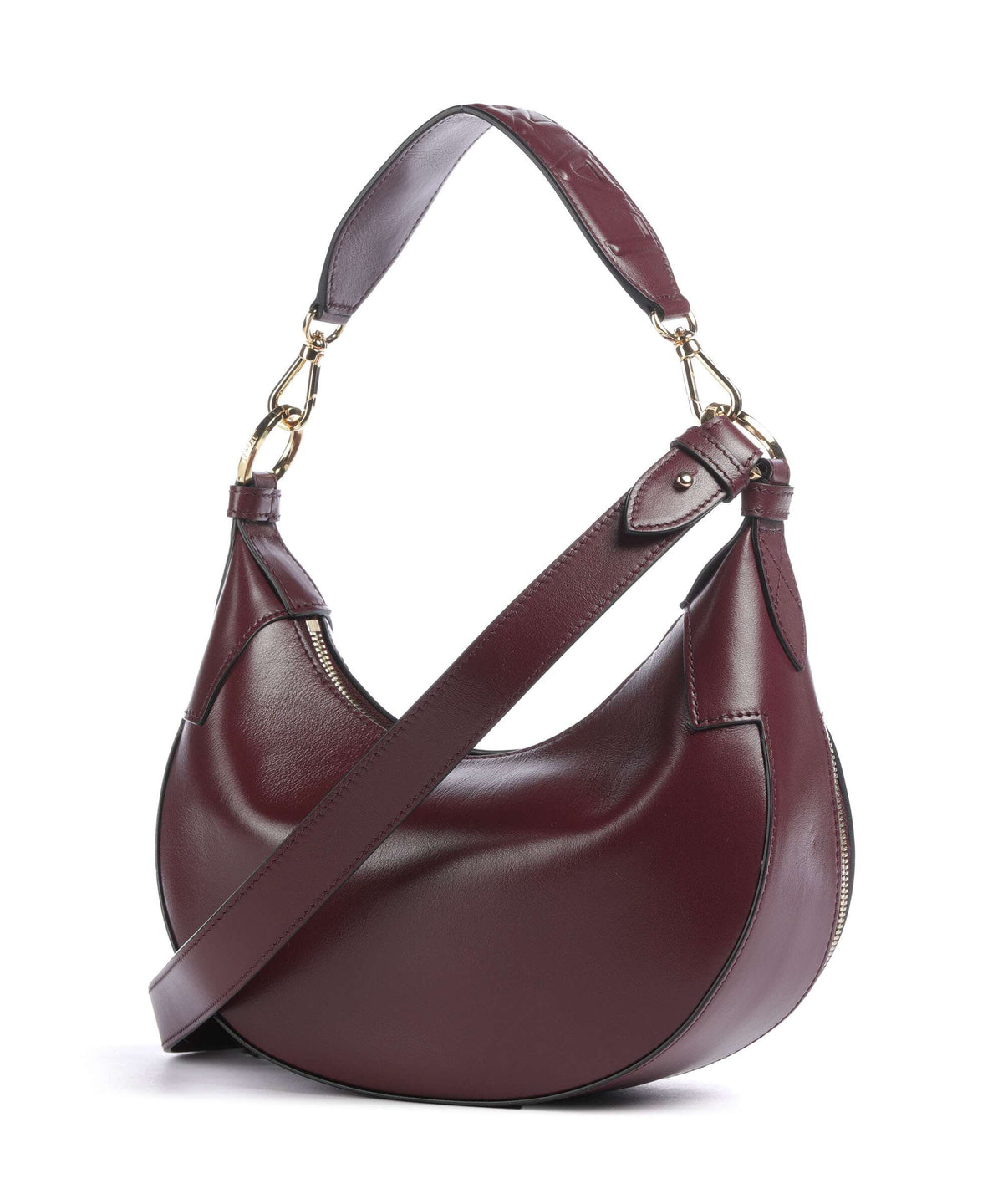 Lancel Origami S Hobo bag cassis