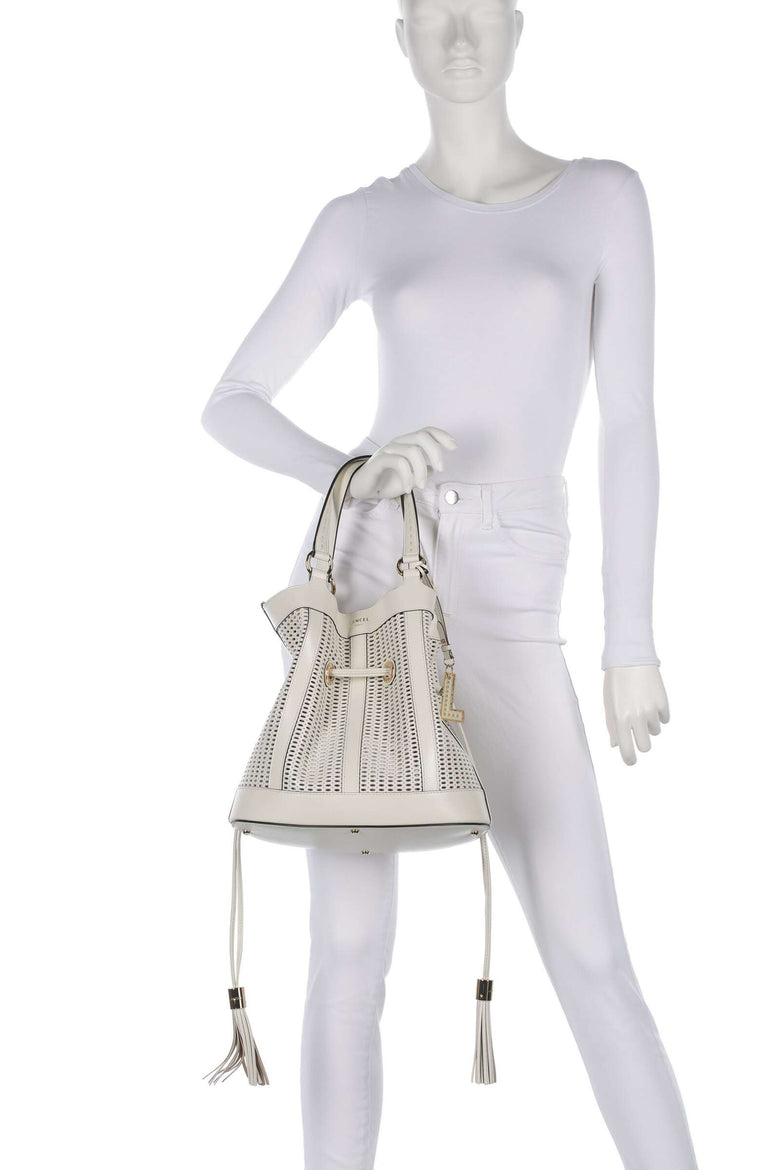 Lancel Premier Flirt M Bucket bag snow