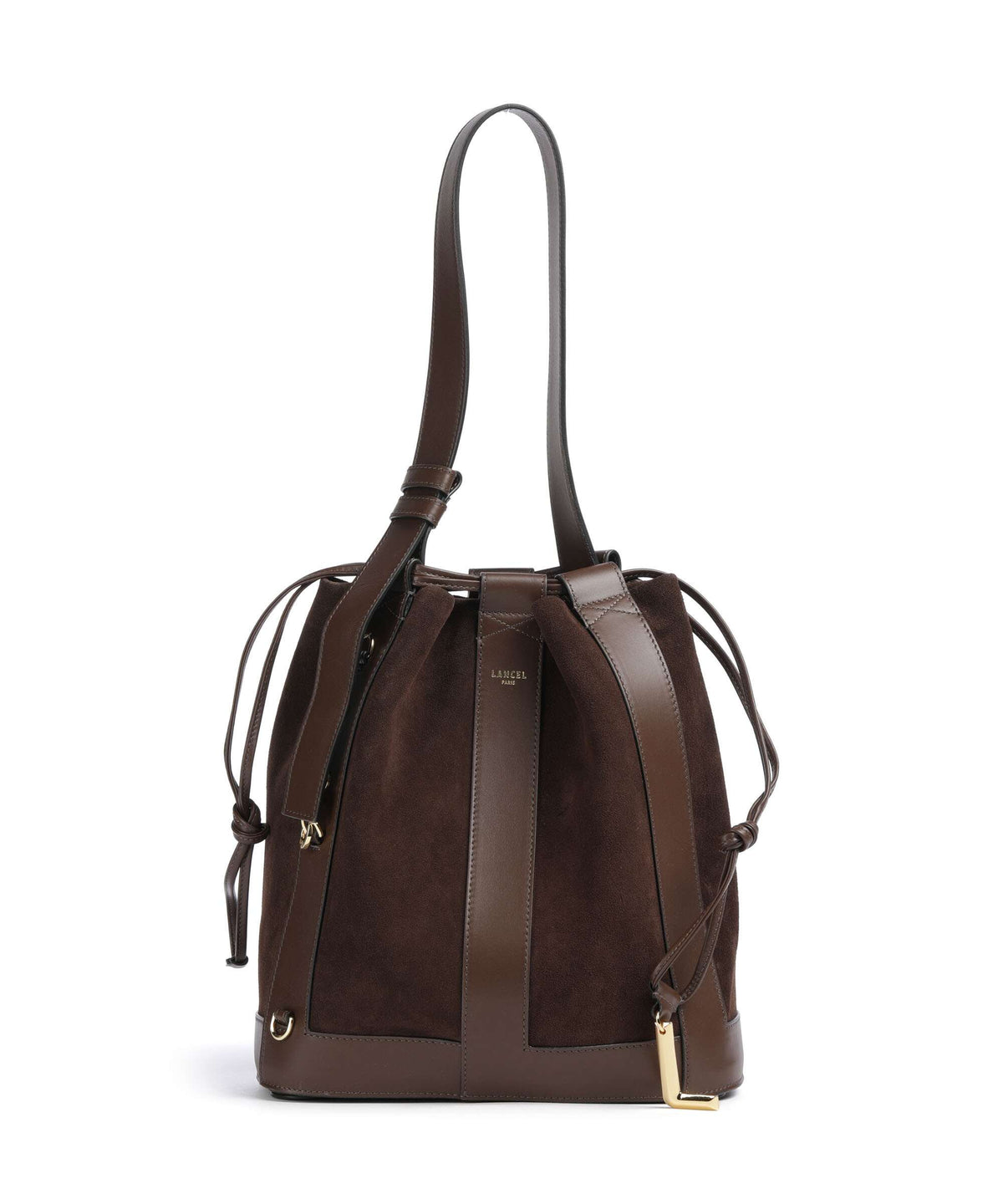 Lancel Elles M Bucket bag coconut