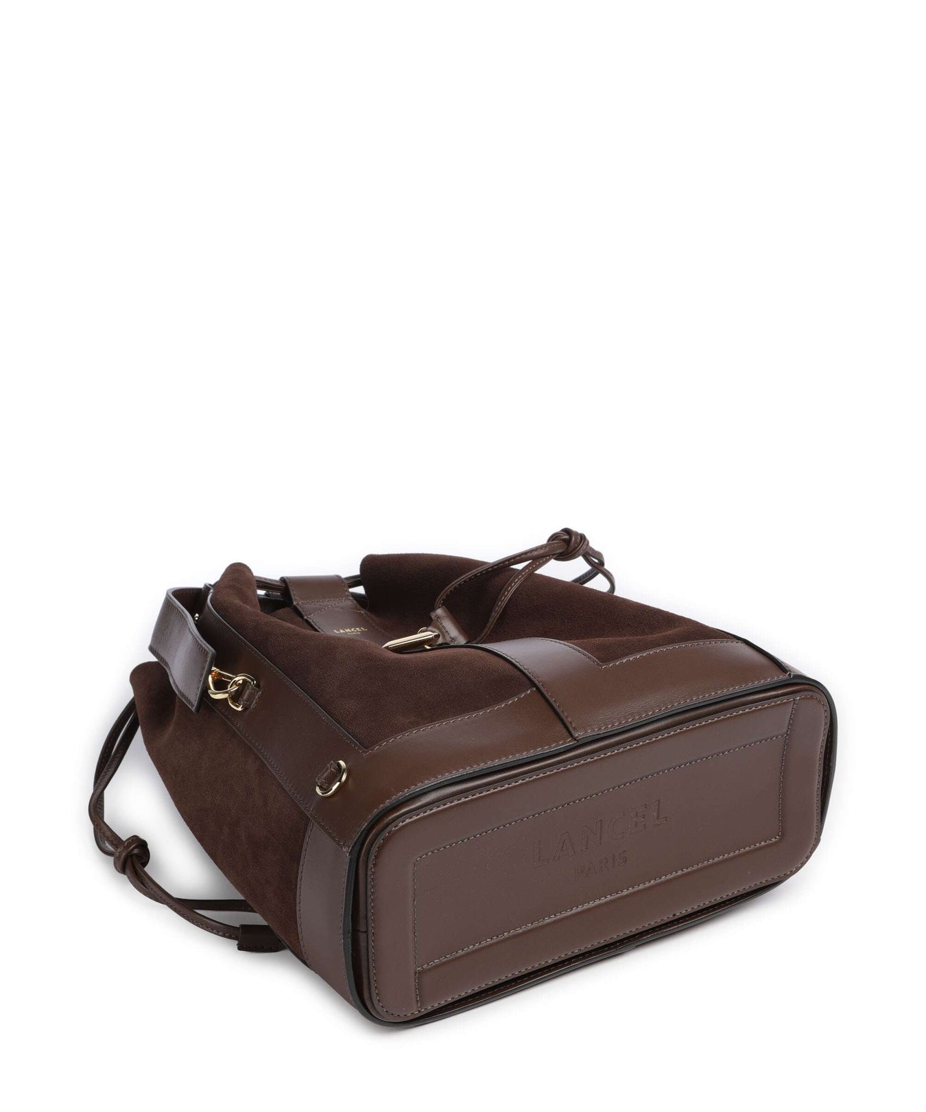 Lancel Elles M Bucket bag coconut