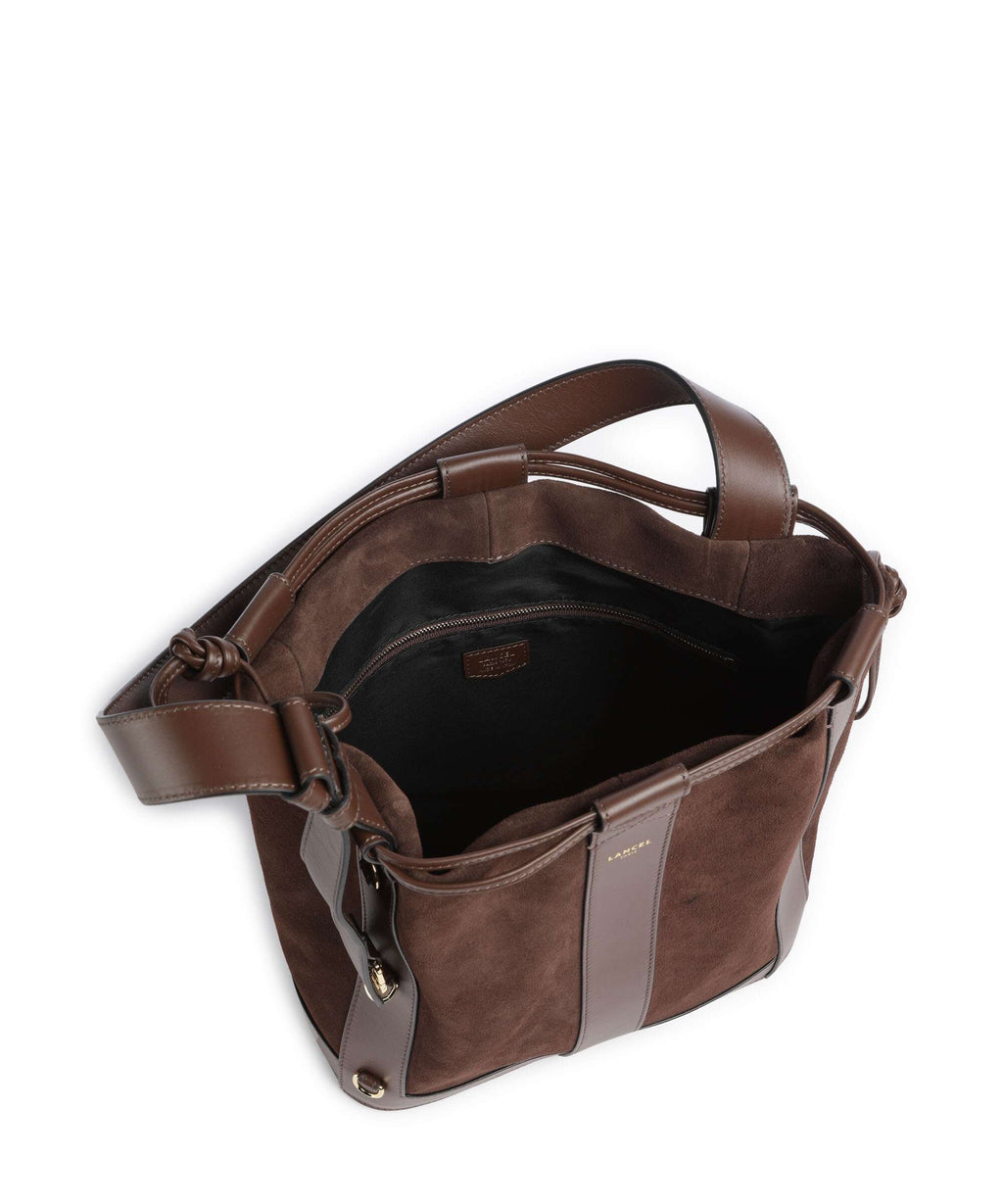 Lancel Elles M Bucket bag coconut
