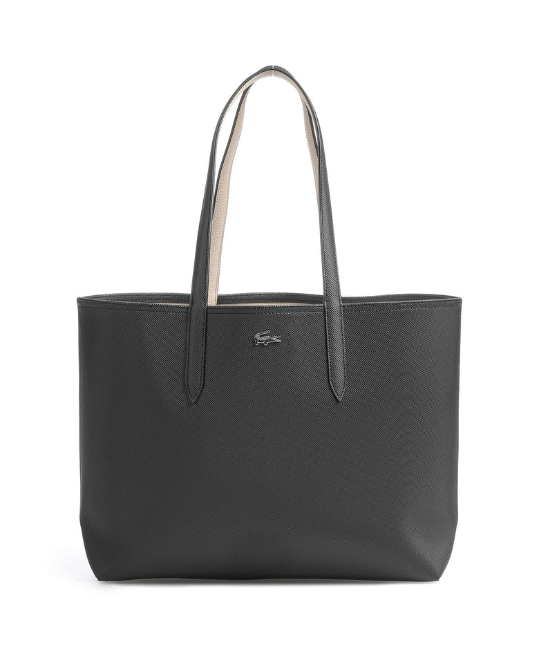 Lacoste Anna Tote bag noir/krema