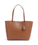 Lauren Ralph Lauren Medium bolsa shopper tan/orange