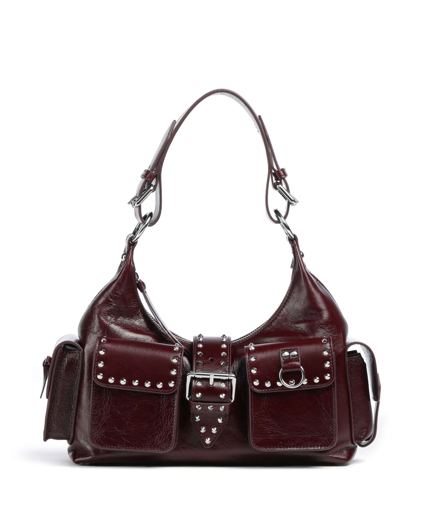 The Kooples Amelia Shoulder bag bordeaux