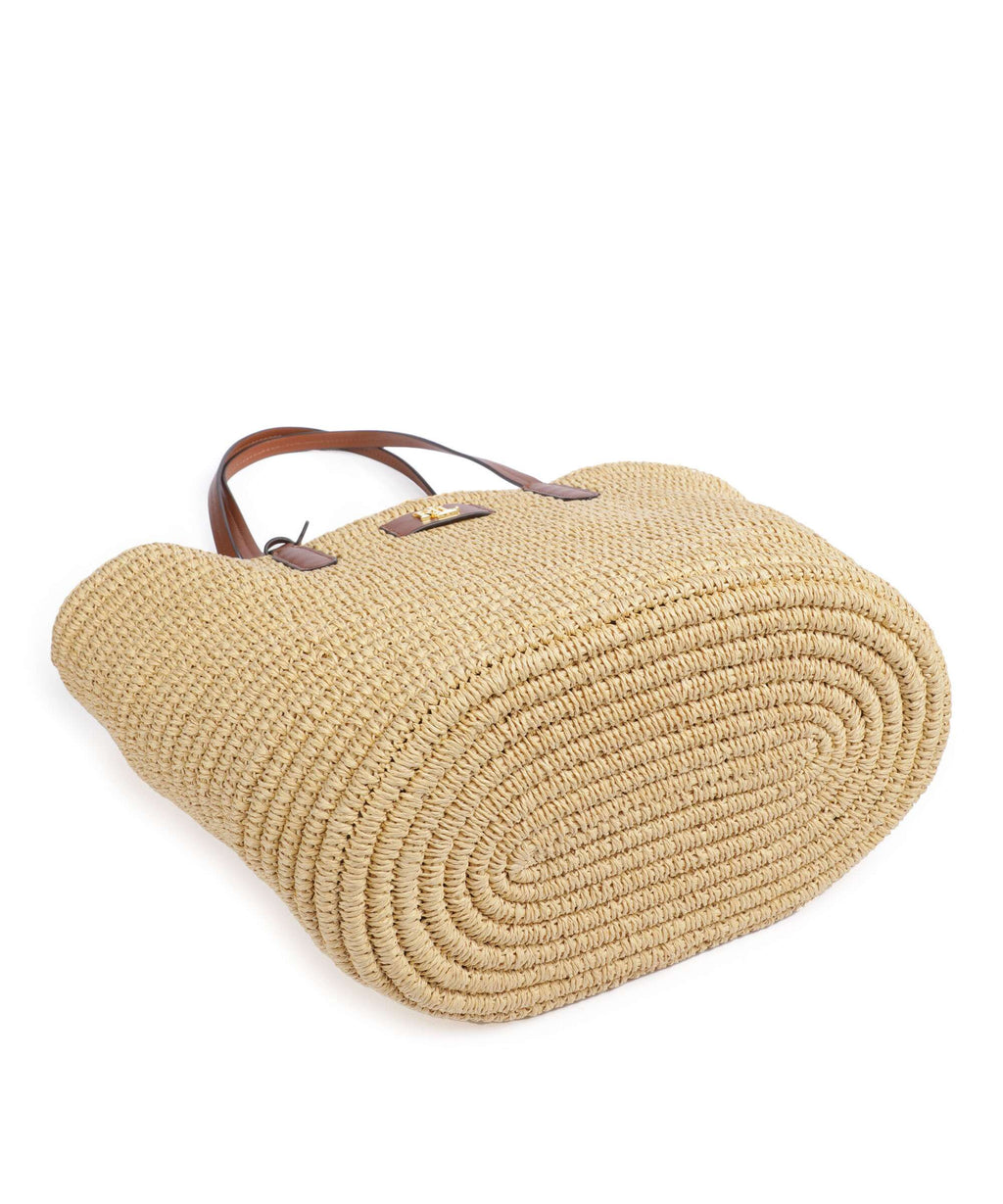 Lauren Ralph Lauren Brie 31 Straw Tote bag natural/tan
