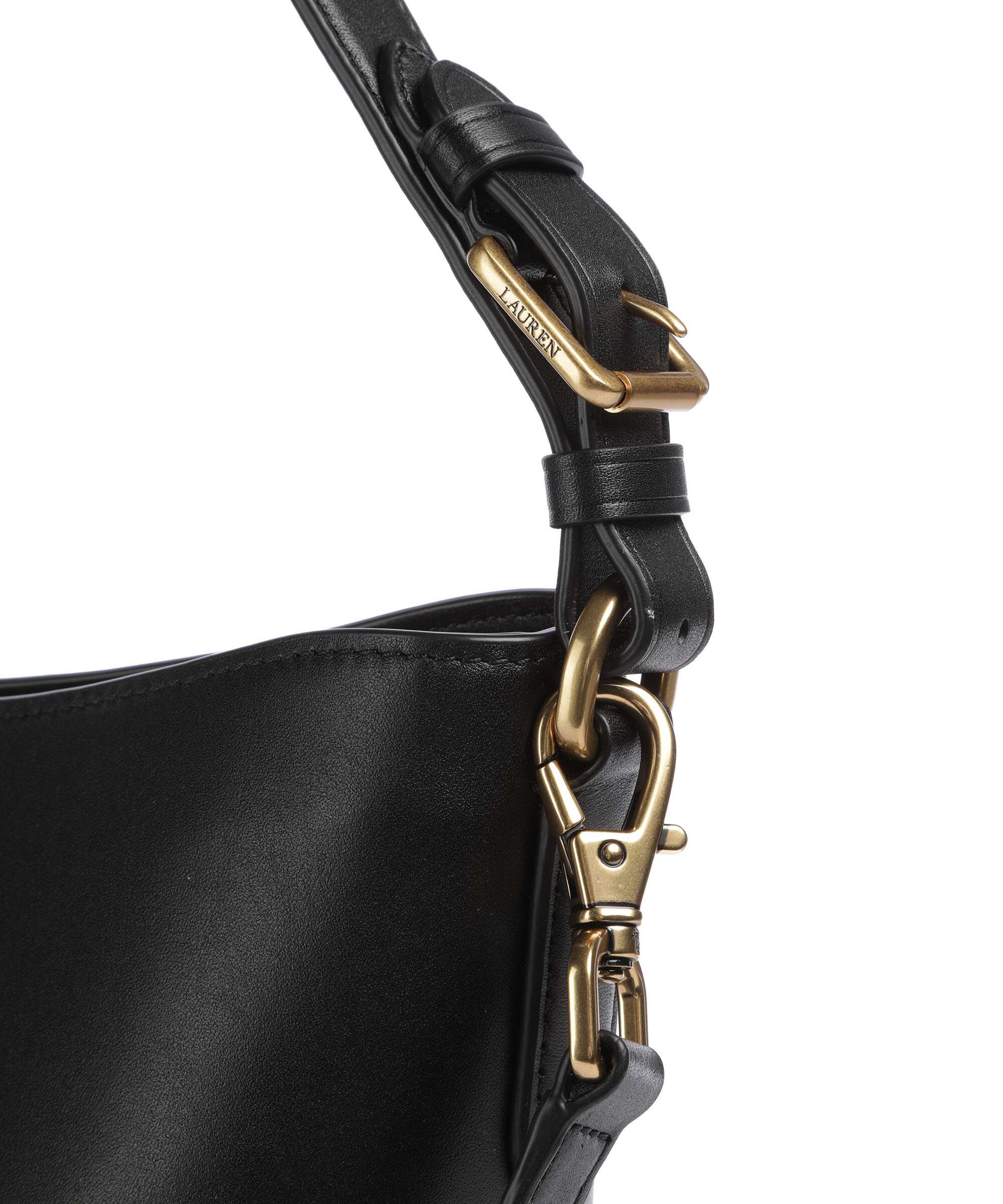 Lauren Ralph Lauren Witley Medium Hobo bag black
