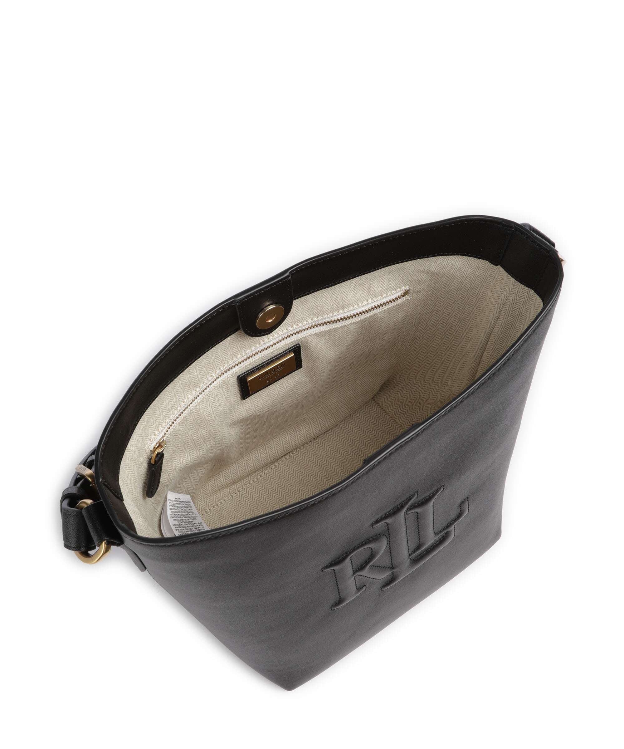 Lauren Ralph Lauren Witley Medium Hobo bag black