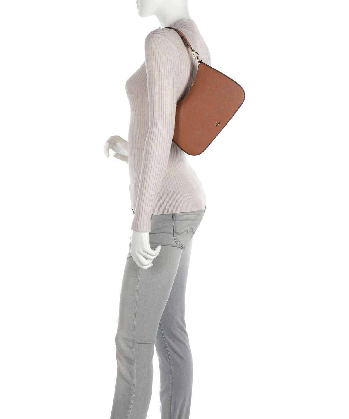 Lauren Ralph Lauren Danni 26 Shoulder bag tan