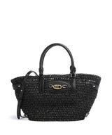 Lauren Ralph Lauren Daphney 20 Straw Bolsa black