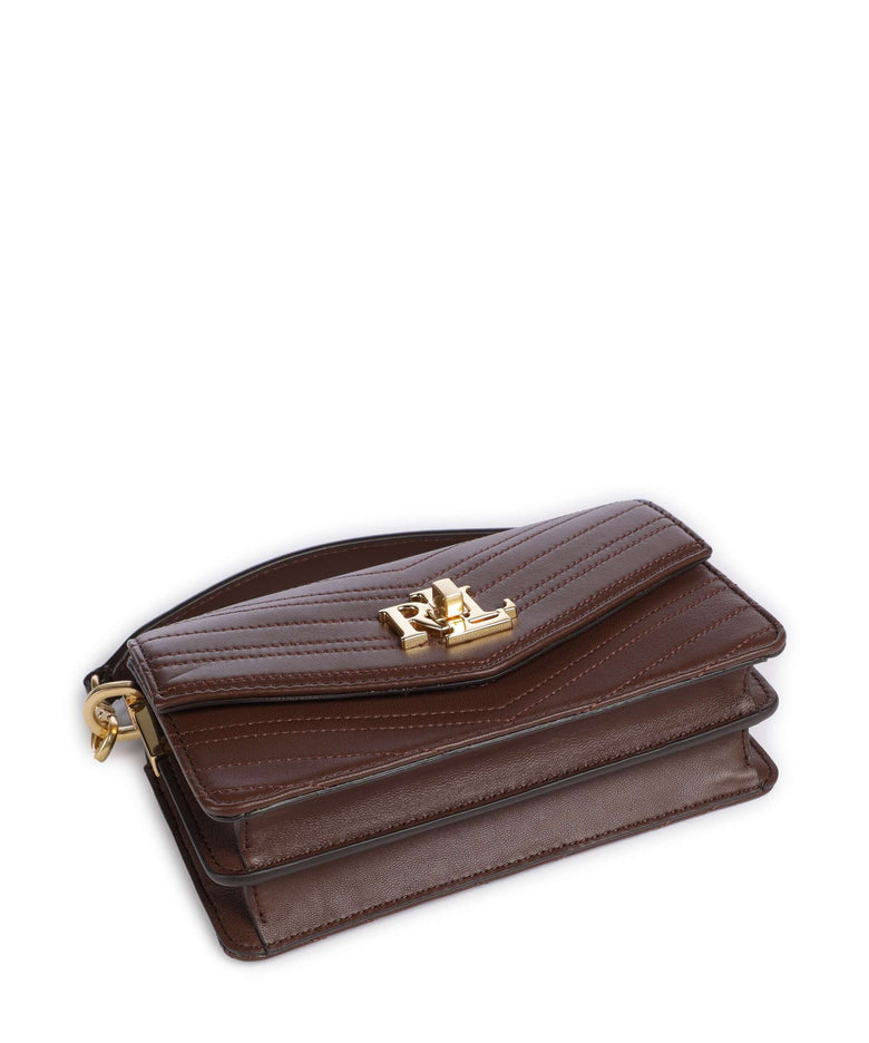 Lauren Ralph Lauren Tayler 19 Crossbody bag dark mahogany