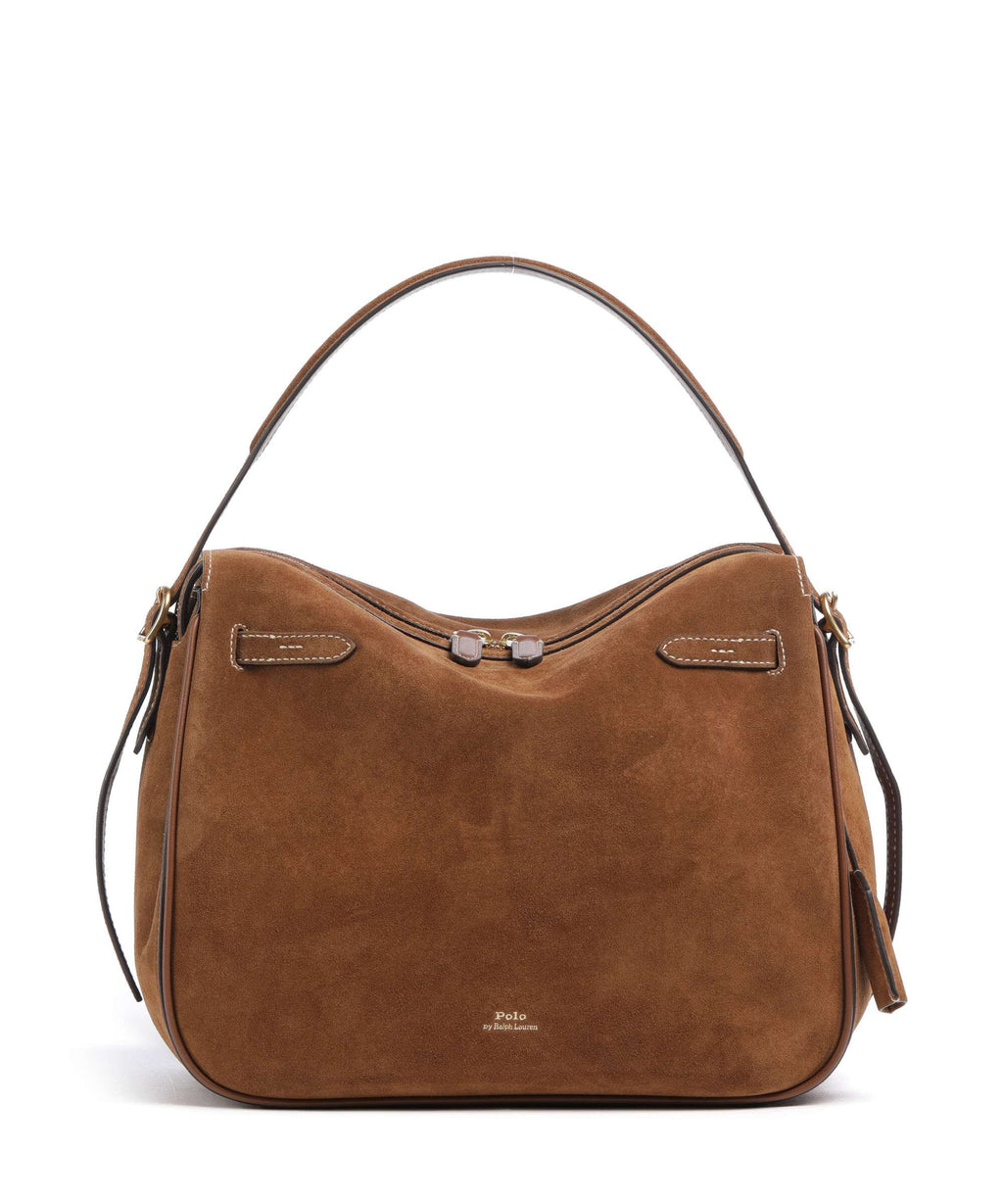 Polo Ralph Lauren ID Collection Large Hobo bag cinnamon/cuoio