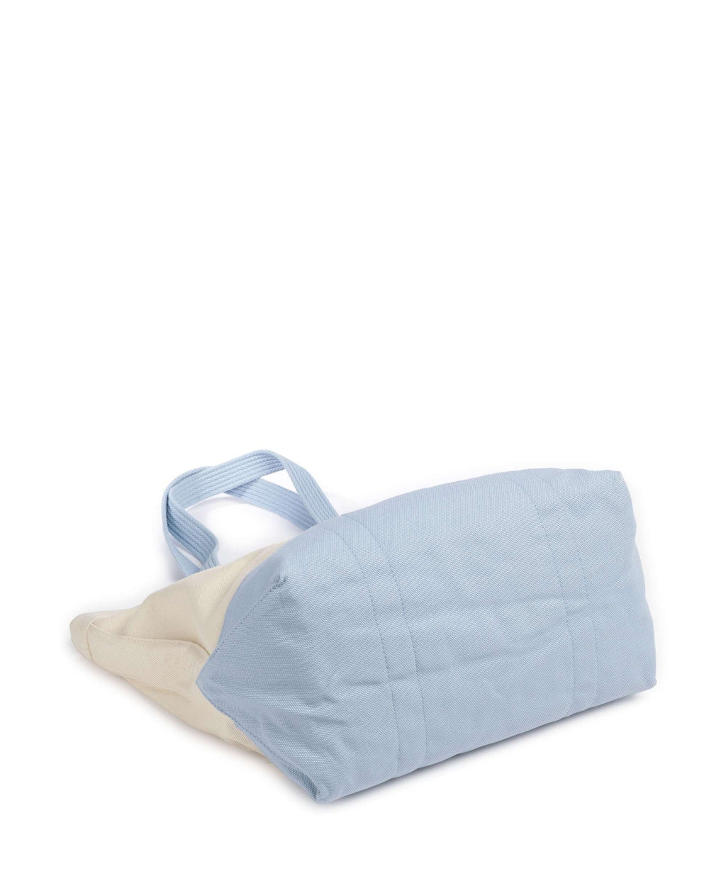 Polo Ralph Lauren Bear Eran Cable Tote bag ecru/carolina blue
