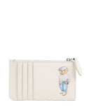 Polo Ralph Lauren Bear Eran Cable Porta-cartões ivory
