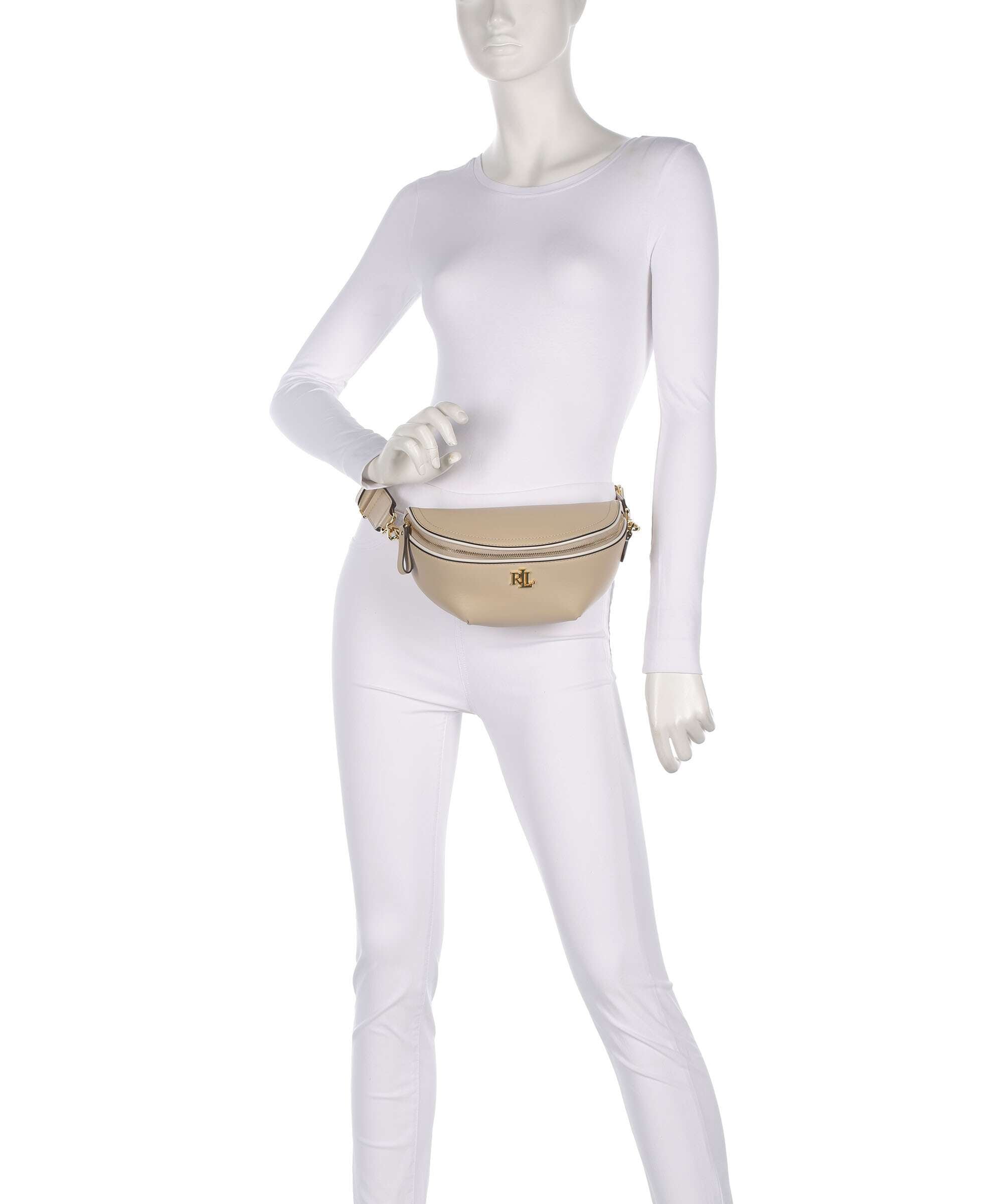 Lauren Ralph Lauren Marcy Fanny pack sand dune/soft white
