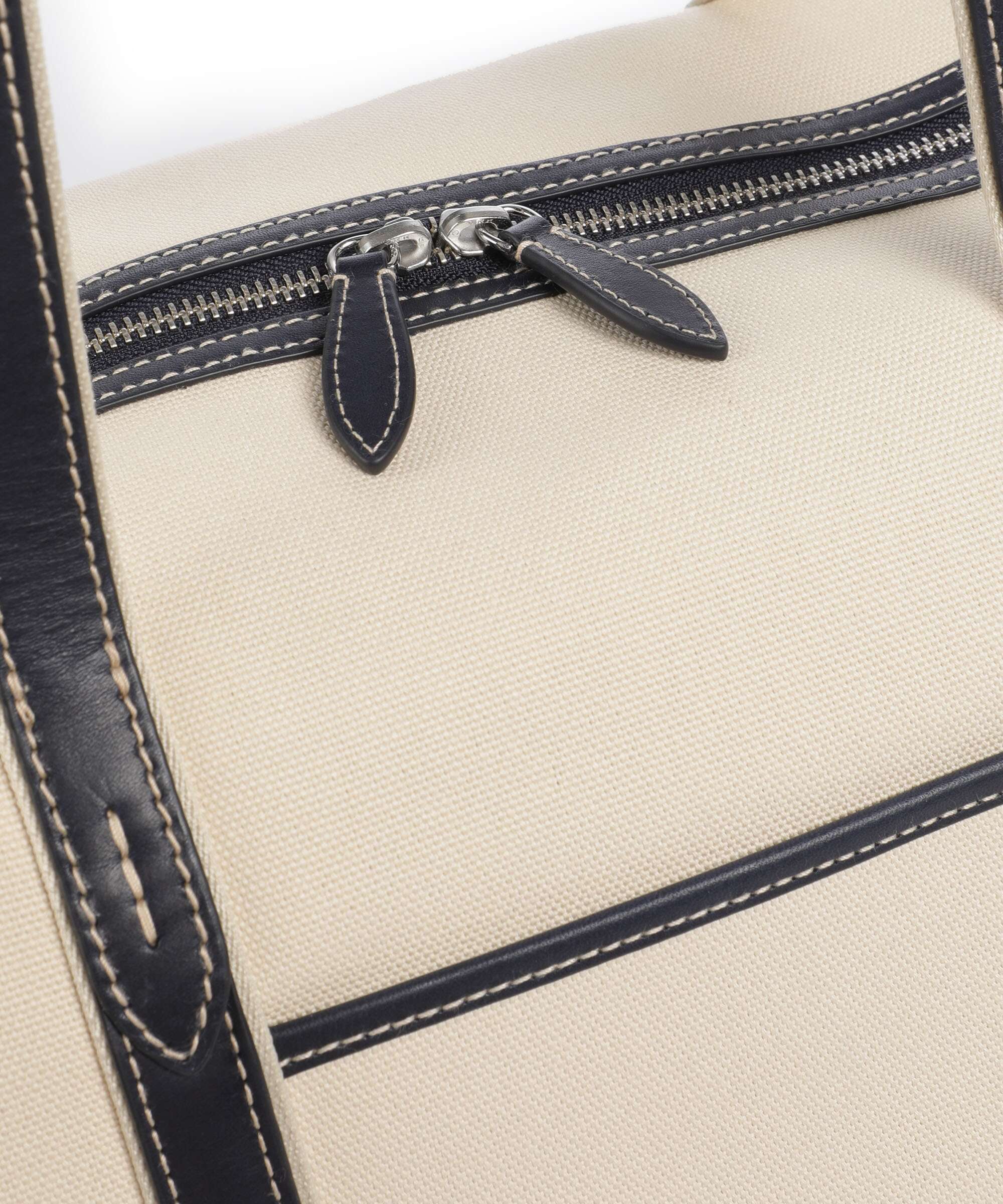 Polo Ralph Lauren Canvas Large Tote bag ecru/navy