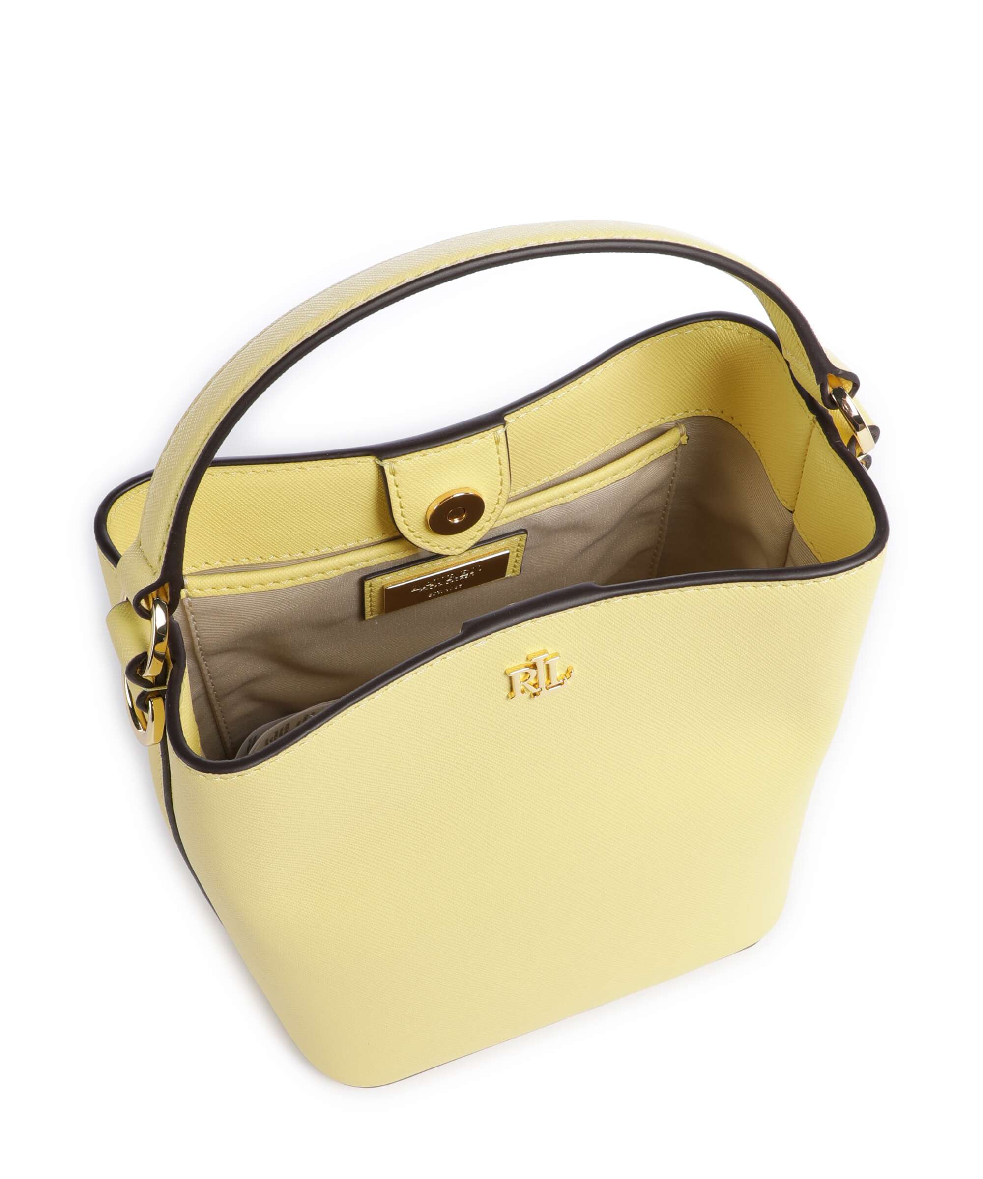 Lauren Ralph Lauren Reese Small Bucket bag lemon sorbet