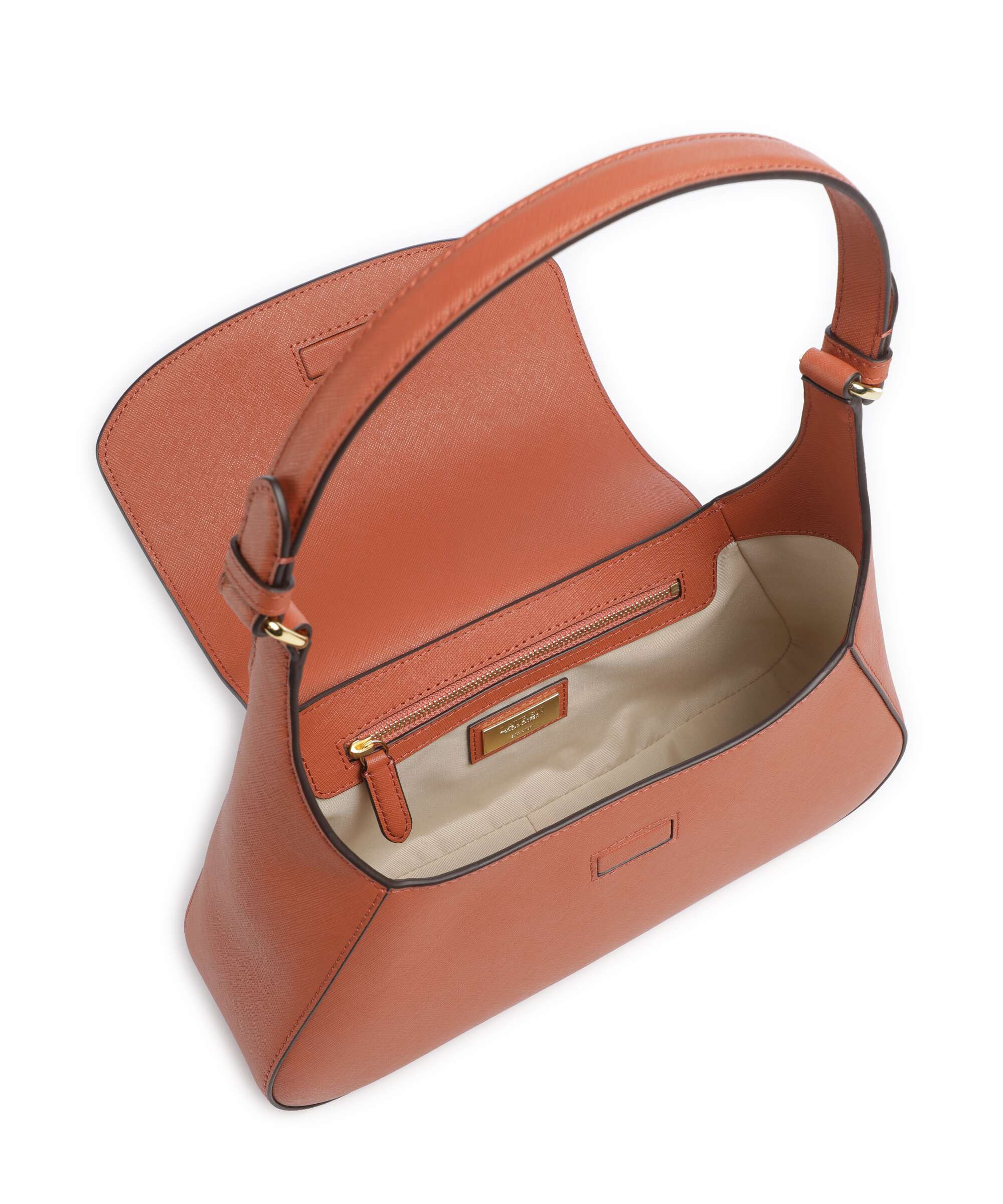 Lauren Ralph Lauren Schylar Medium Shoulder bag red terracotta
