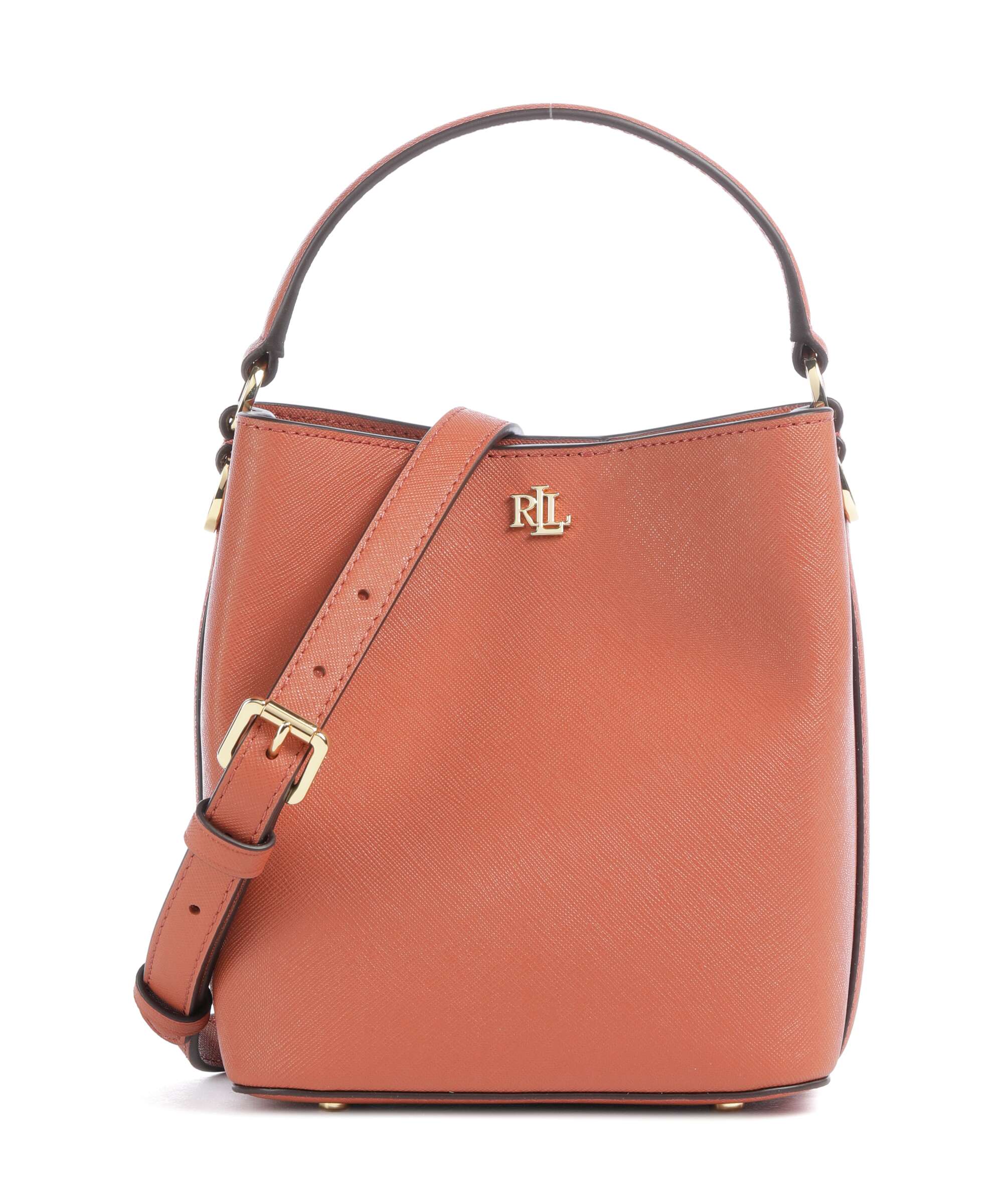 Lauren Ralph Lauren Reese Small Bucket bag red terracotta