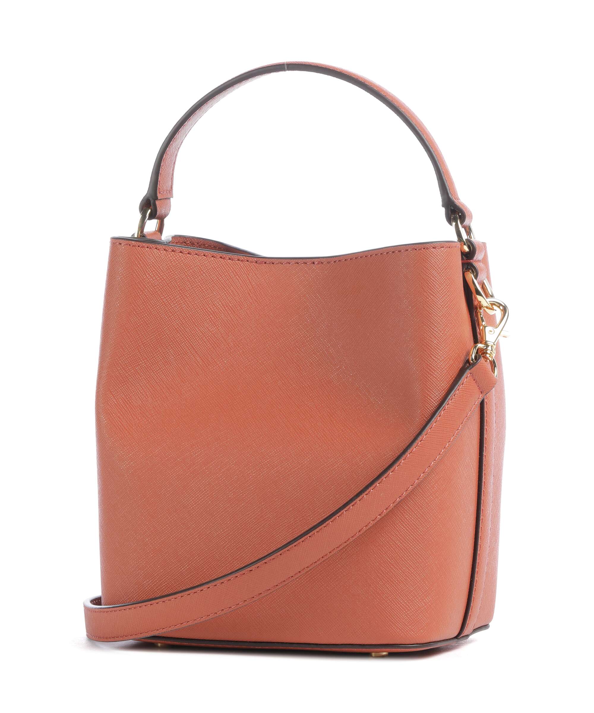 Lauren Ralph Lauren Reese Small Bucket bag red terracotta