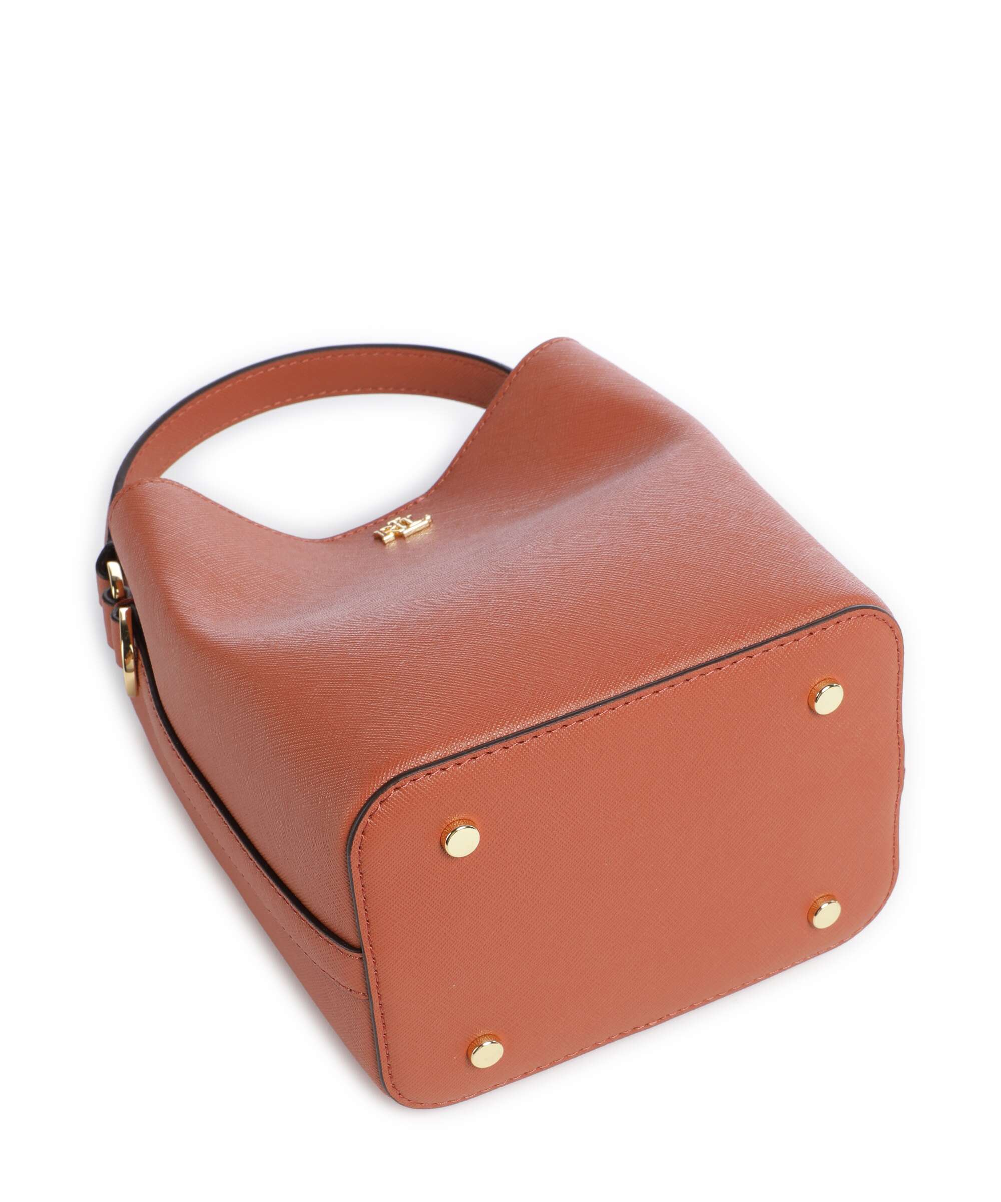 Lauren Ralph Lauren Reese Small Bucket bag red terracotta