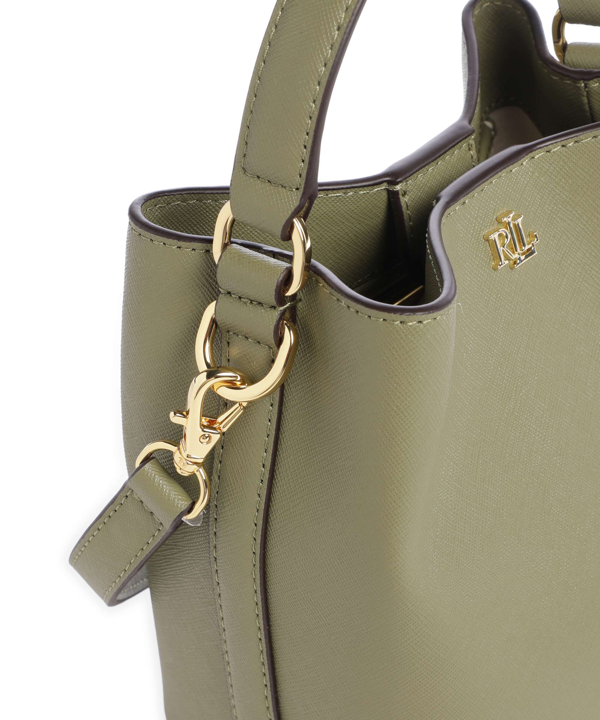 Lauren Ralph Lauren Reese Small Bucket bag sage green