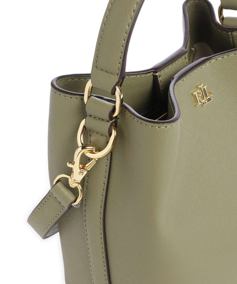 Lauren Ralph Lauren Reese Small Bucket bag sage green