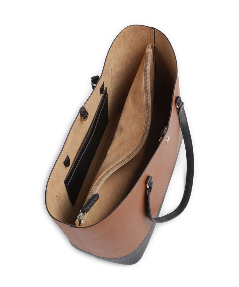 Lauren Ralph Lauren Karly Large Tote bag lauren tan/lauren navy