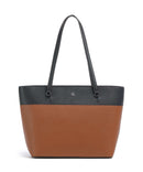 Lauren Ralph Lauren Karly Medium bolsa shopper lauren tan/lauren navy