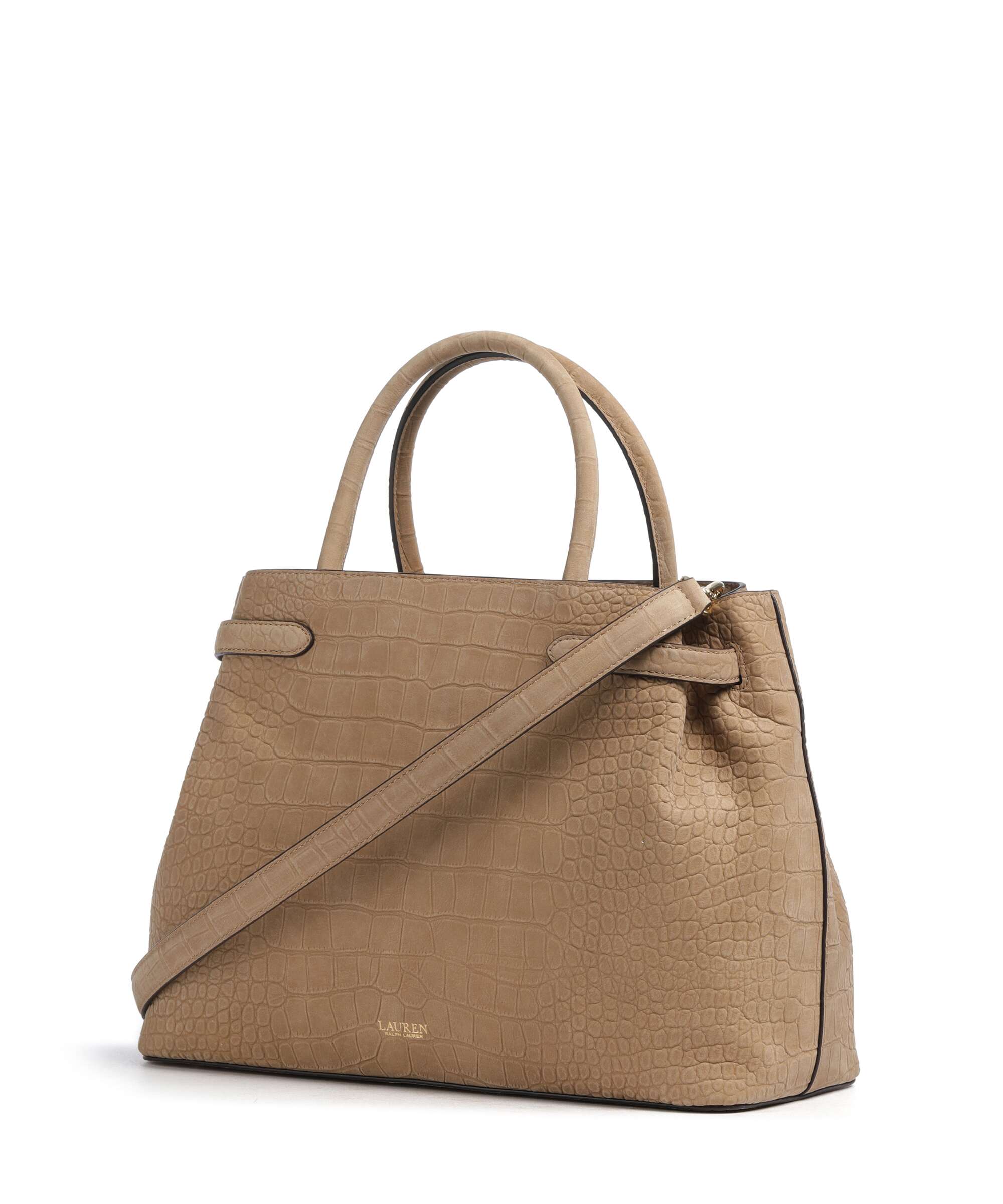 Lauren Ralph Lauren Blaike Large Handbag camel