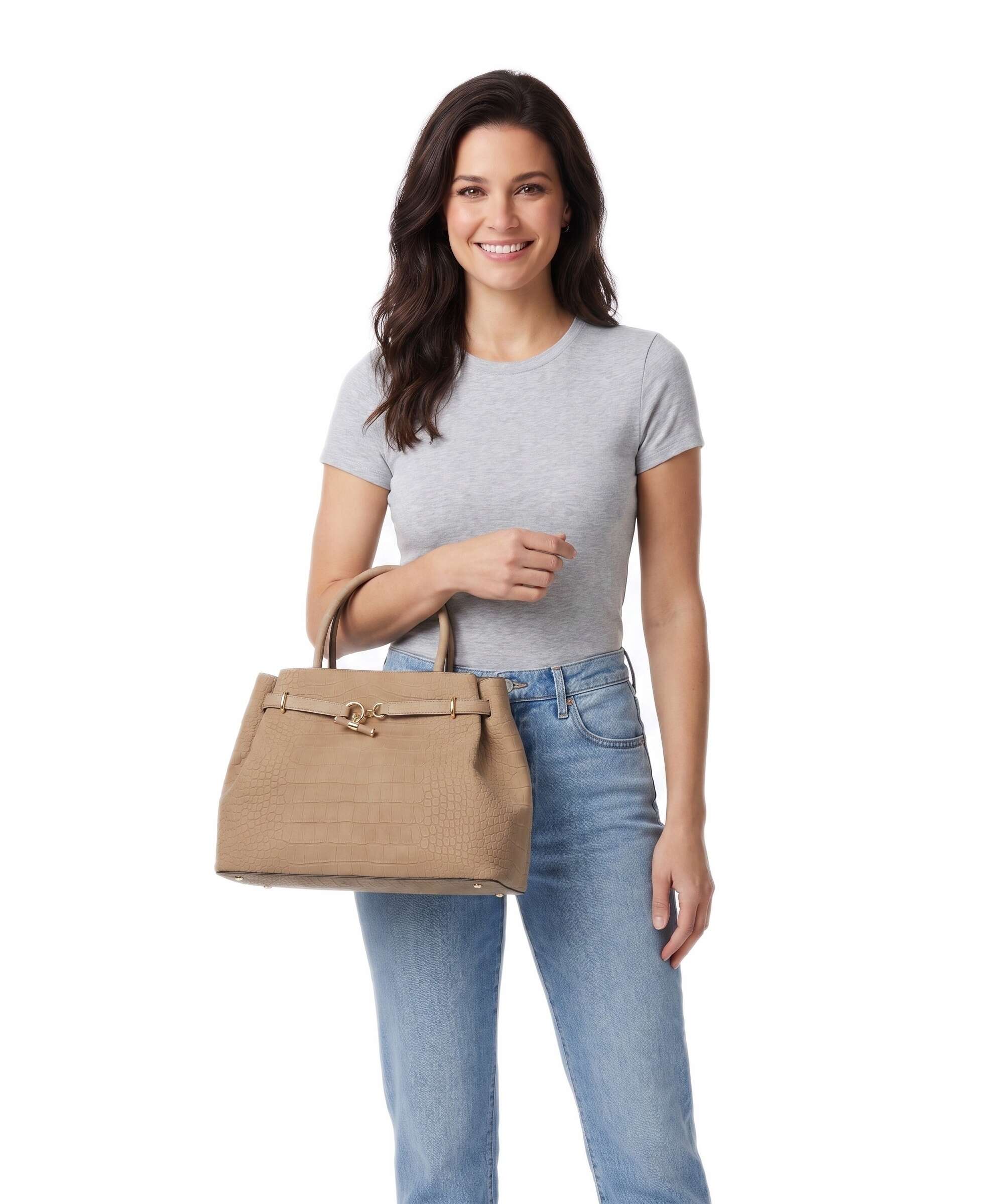 Lauren Ralph Lauren Blaike Large Handbag camel