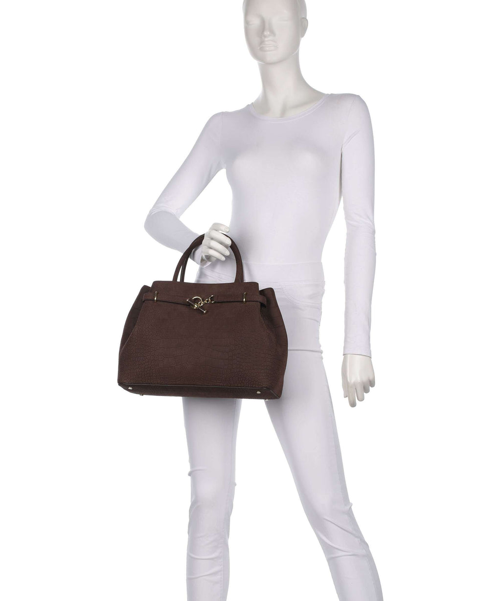 Lauren Ralph Lauren Blaike Large Handbag chestnut brown