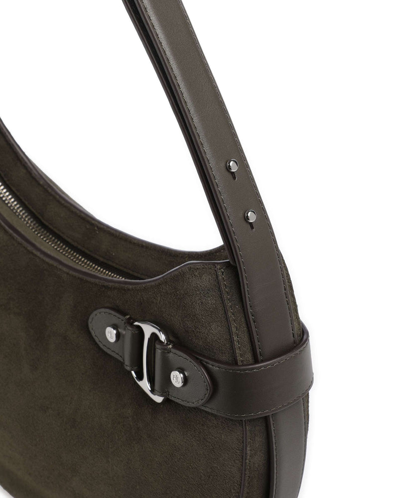 Lauren Ralph Lauren Tasha Large Hobo bag dark olive