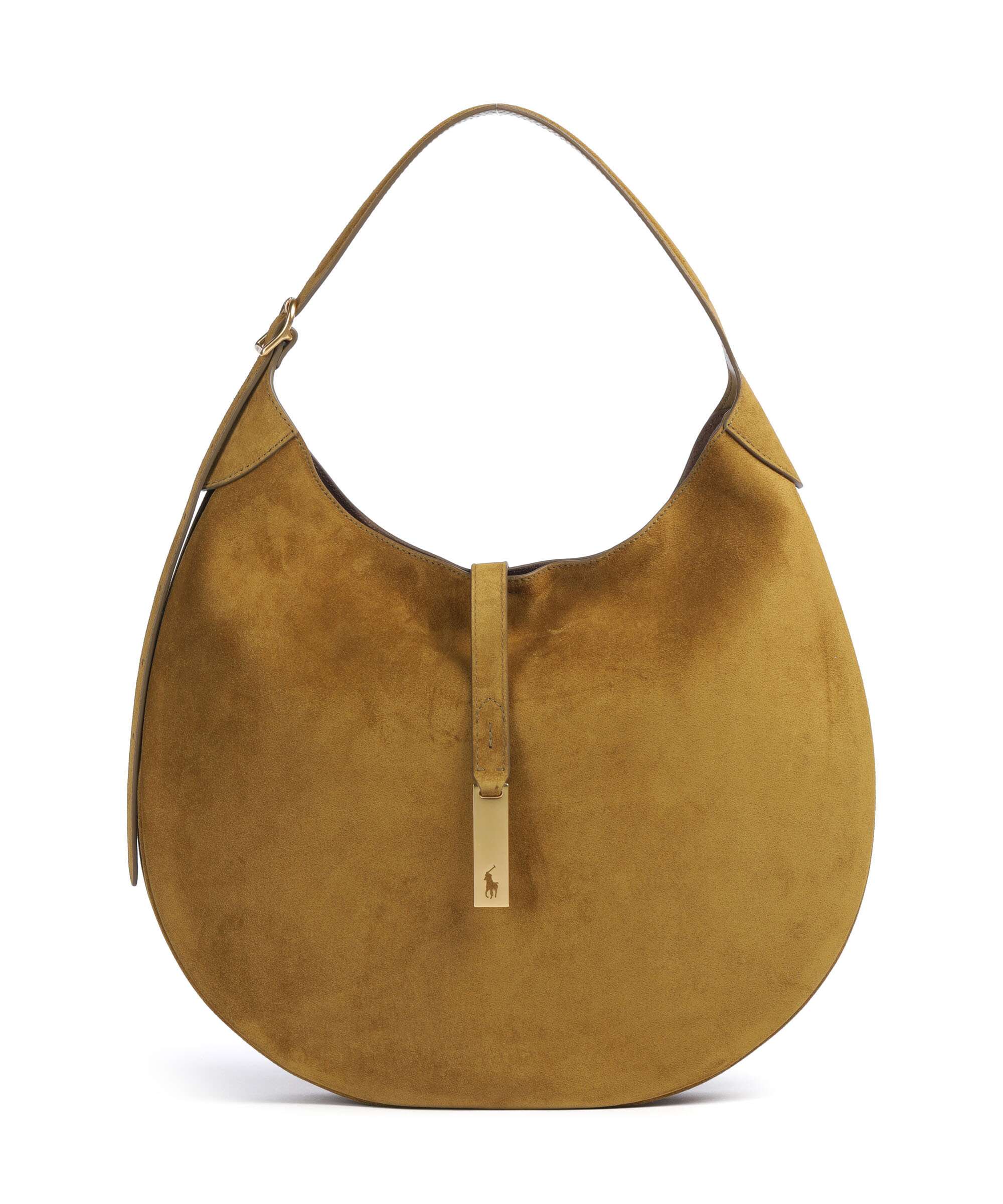 Polo Ralph Lauren ID Collection Medium Hobo bag artichoke
