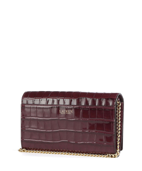 Lauren Ralph Lauren Adair II Large Wallet dark garnet
