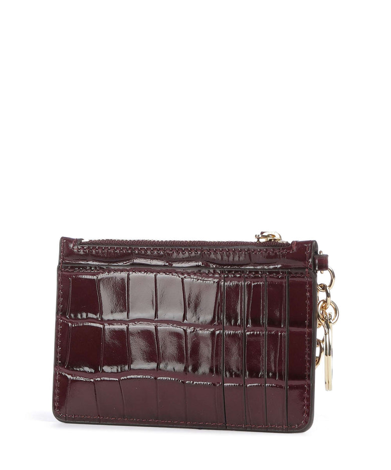 Lauren Ralph Lauren Small Credit card holder dark garnet