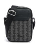 Lacoste The Blend Bolsa tiracolo monogram noir/gris