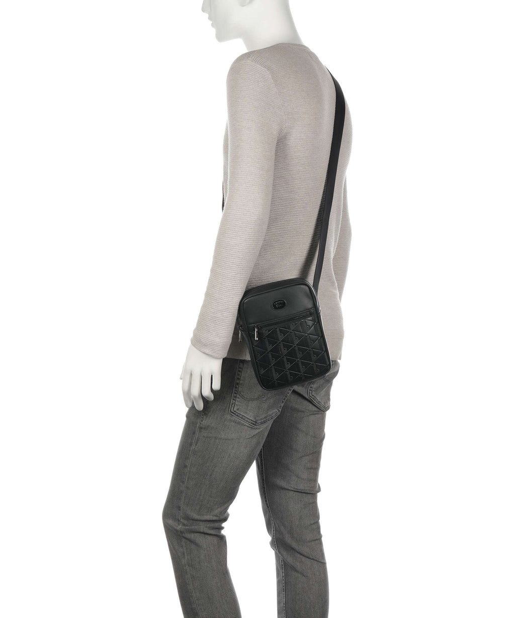 Lacoste Nomogramme Crossbody bag noir