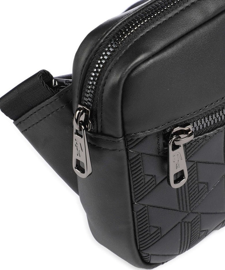 Lacoste Nomogramme Crossbody bag noir