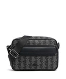 Lacoste The Blend Bolsa tiracolo monogram noir/gris