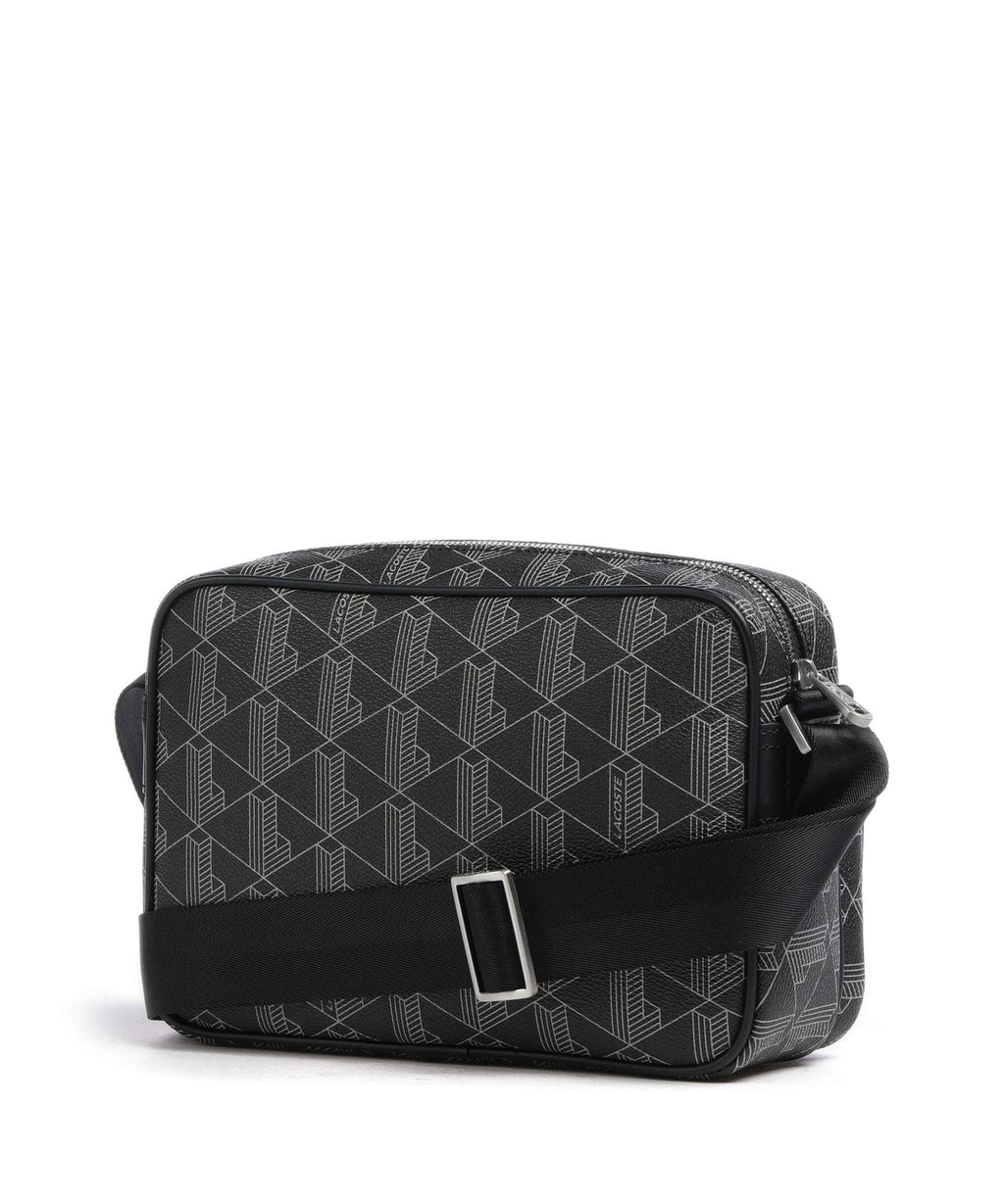 Lacoste The Blend Crossbody bag monogram noir/gris